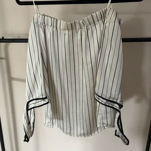 Off the shoulder shirt